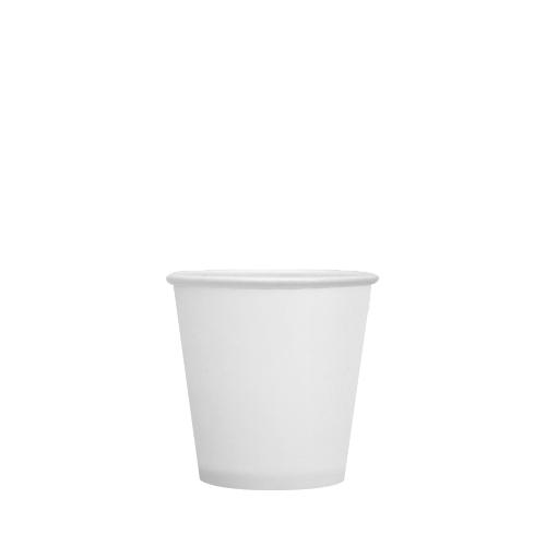 2 oz Paper Food Containers - White - 51mm - 2,000 count-Karat