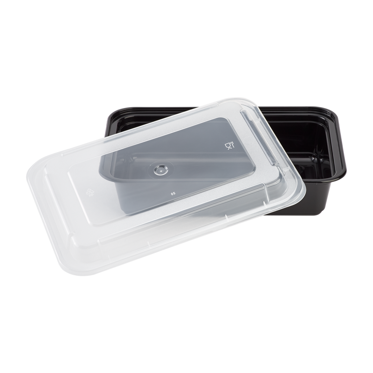  Kitch'nMore 38oz Meal Prep Containers, Extra Large