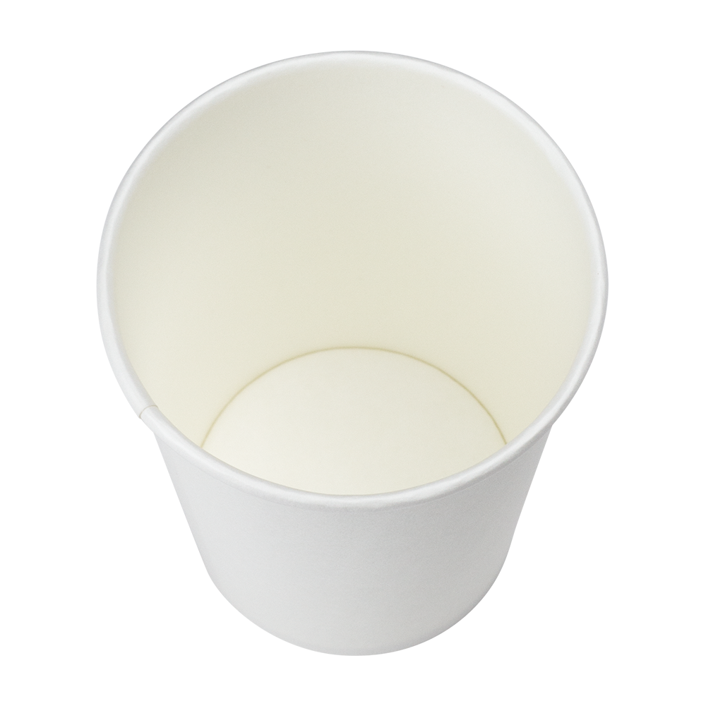 SOLO® Uncoated Paper Cups, 8 Oz., Hot Drinks, White, 1,000 Qty.