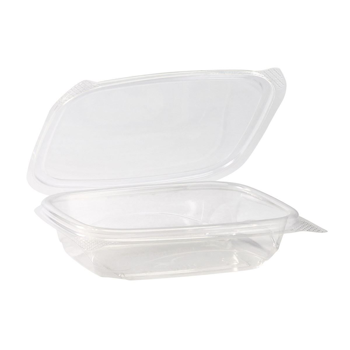 BULK Lightweight Clear Plastic Round Deli Container with Lids 8OZ