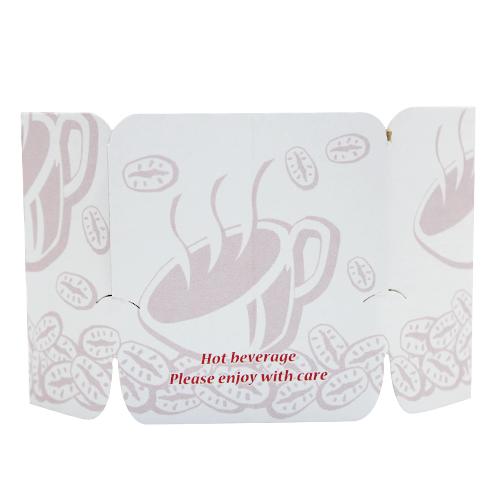 Coffee Sleeves - Tulip Cup Jackets - Ivory - 1,000 ct-Karat