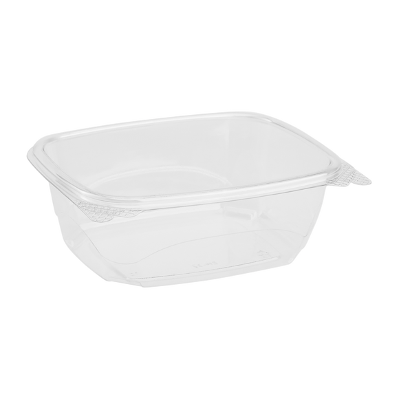 Compostable 32 oz Hinged Deli Containers - Eco-Friendly Oversized Hinged Deli Boxes - 200 count-Karat