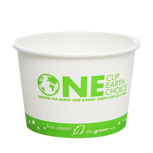 Karat Earth 16oz Eco-Friendly Paper Food Containers - Generic (114.6mm) - 500 ct-Karat