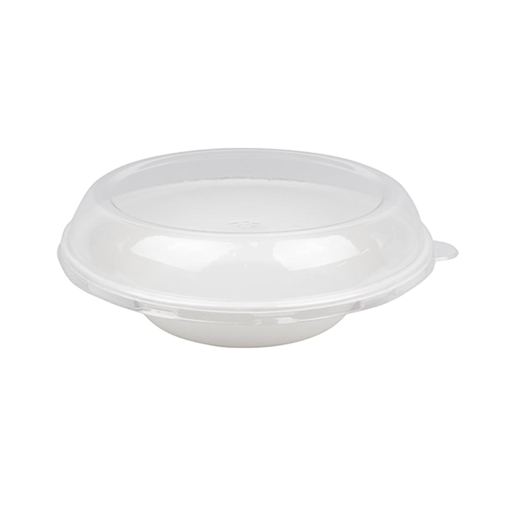 24 oz. plastic disposable plastic salad bowl