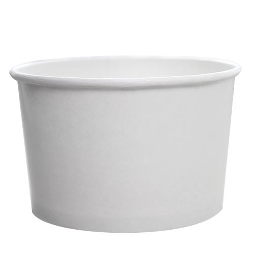 Paper Food Containers - 20oz Food Containers - White (127mm) - 600 ct-Karat