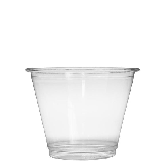Plastic Cups - 9oz PET Cold Cups (92mm) - 1,000 ct-Karat