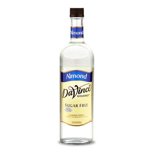 Sugar Free Almond DaVinci Syrup Bottle - 750mL-DaVinci Gourmet