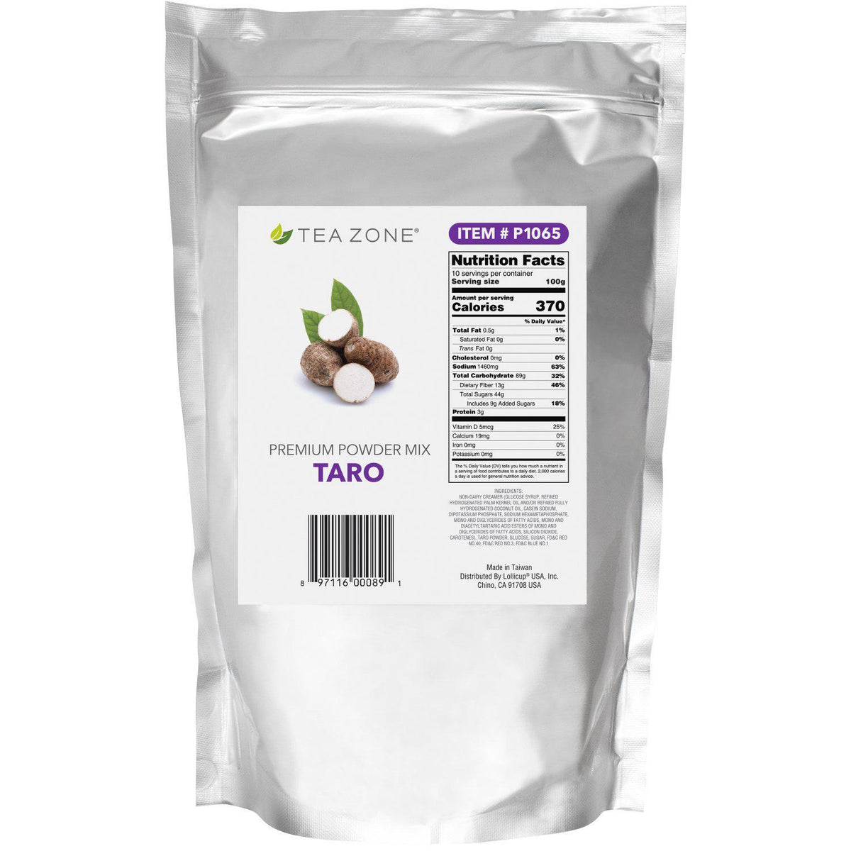 Tea Zone Taro Powder (2.2 lbs) | Coffee Shop Supplies | Carry Out