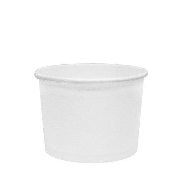 To Go Soup Containers 10/12oz Gourmet Food Cup - White (96mm) - 500 ct-Karat
