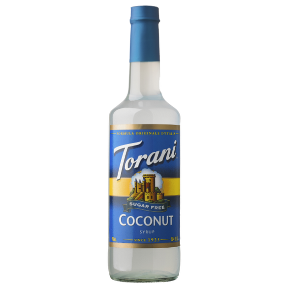 Torani Sugar Free Coconut Syrup - 750 ml Bottle-torani