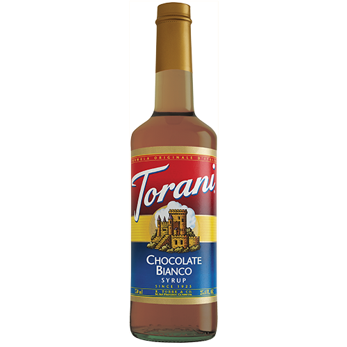 Torani White Chocolate Syrup - 750 ml Bottle-torani
