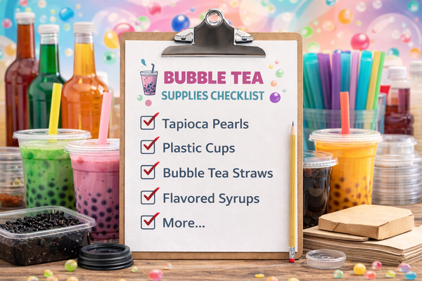 Essential Bubble Tea Supplies Every Boba Shop Needs