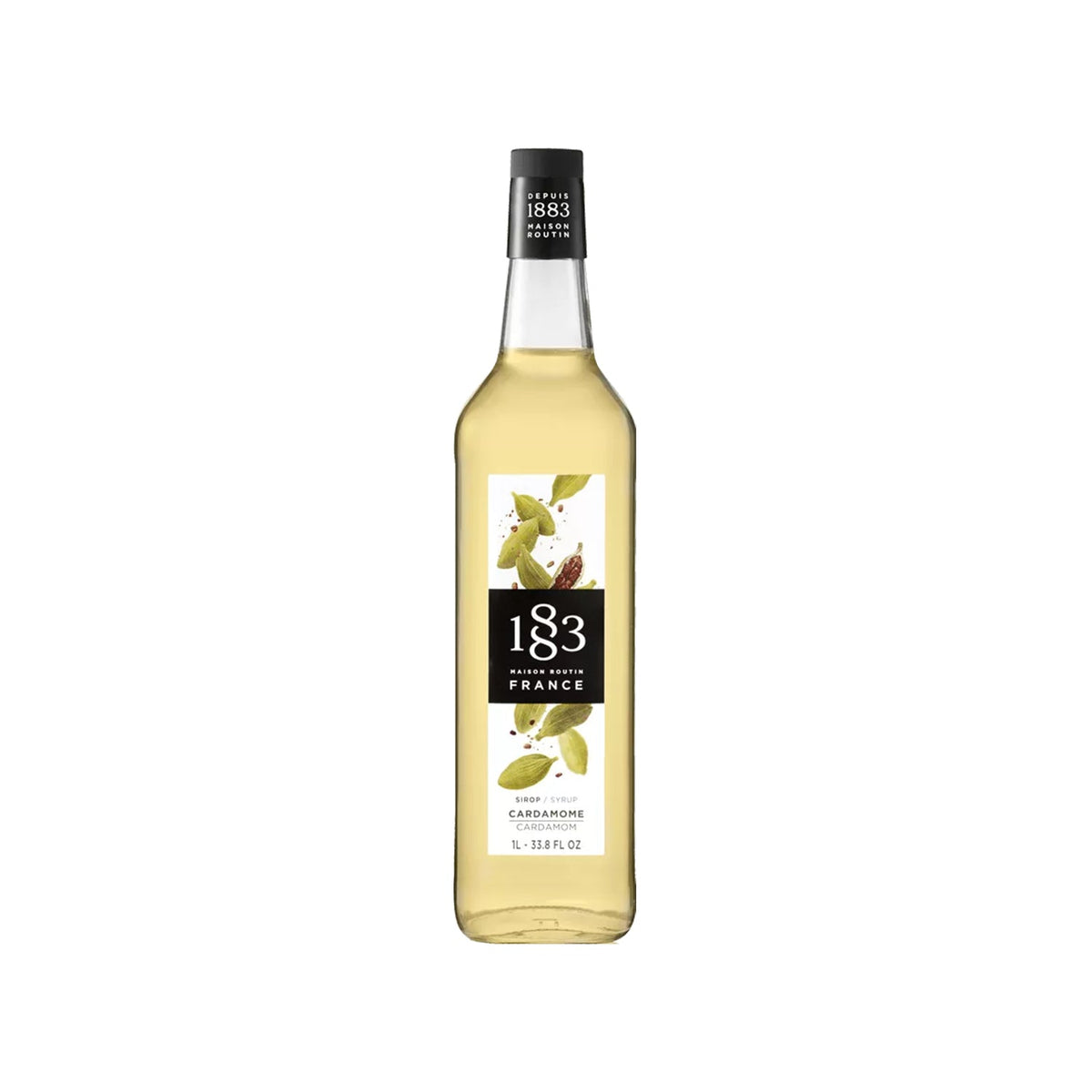 1883 Maison Routin Cardamom Syrup — Bottle (1L)