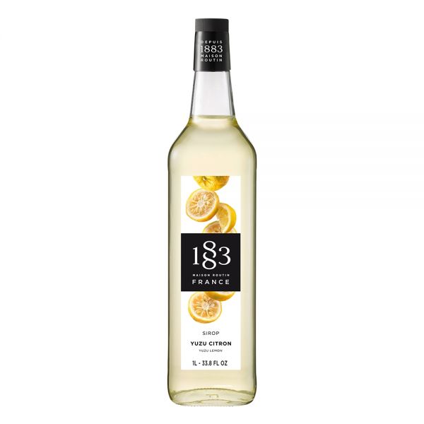 1883 Maison Routin Yuzu Lemon Syrup — Bottle (1L)