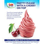 Dole Soft Serve Mix — Cherry — Bag (4.4 lbs)