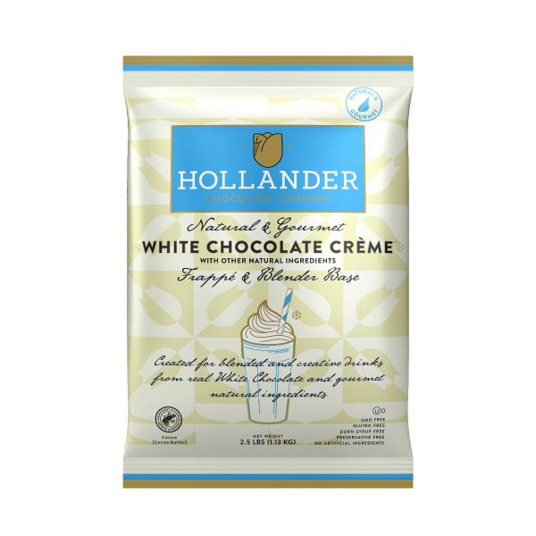 Hollander White Chocolate Frappe Powder — Bag (2.5lbs)