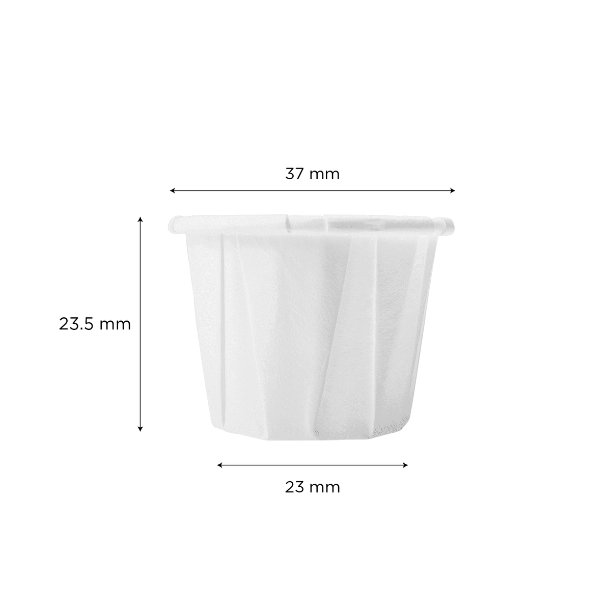 Karat 0.75 oz Paper Portion Cups — 5,000 ct — product photo 4