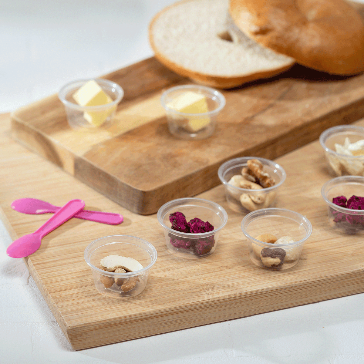 Karat 0.75 oz PP Portion Cups, Clear — 2,500 ct — product photo 3