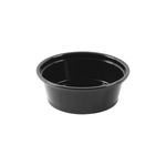 Karat 1.5 oz PP Plastic Portion Cups, Black — 2,500 ct — product photo 2