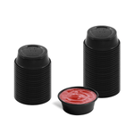 Karat 1.5 oz PP Plastic Portion Cups, Black — 2,500 ct — product photo 5