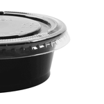 Karat 1.5 oz PP Plastic Portion Cups, Black — 2,500 ct — product photo 8