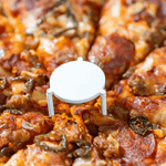 Karat 1.6" White Pizza Saver — 1,000 ct — product photo 4