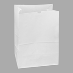 Karat 1/8 Paper Barrel Sack Bag — 500 ct — White