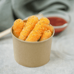 Karat 10/12 oz Gourmet Paper Food Container, Kraft, 96 mm — 500 ct