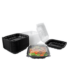 Karat 10.25" x 9" Premium PP Hinged Container — 150 ct — product photo 2