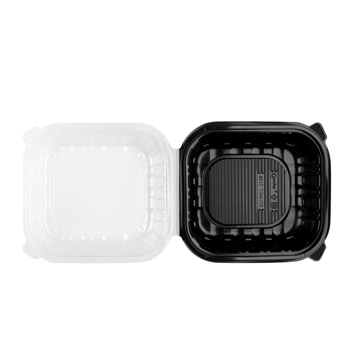 Karat 10.25" x 9" Premium PP Hinged Container — 150 ct — product photo 8