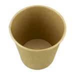 Karat 10 oz Paper Coffee Cups, Kraft, 90 mm — 1,000 ct — product photo 6