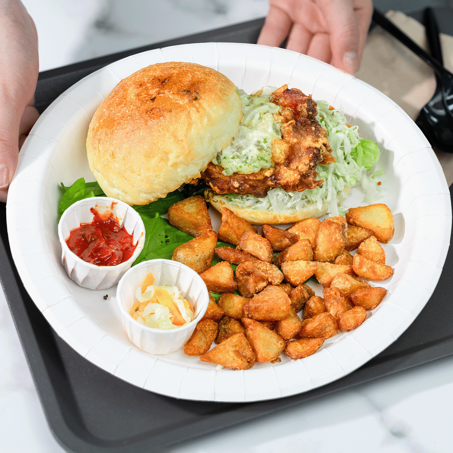 Karat 10" White Paper Plate — 200 pcs