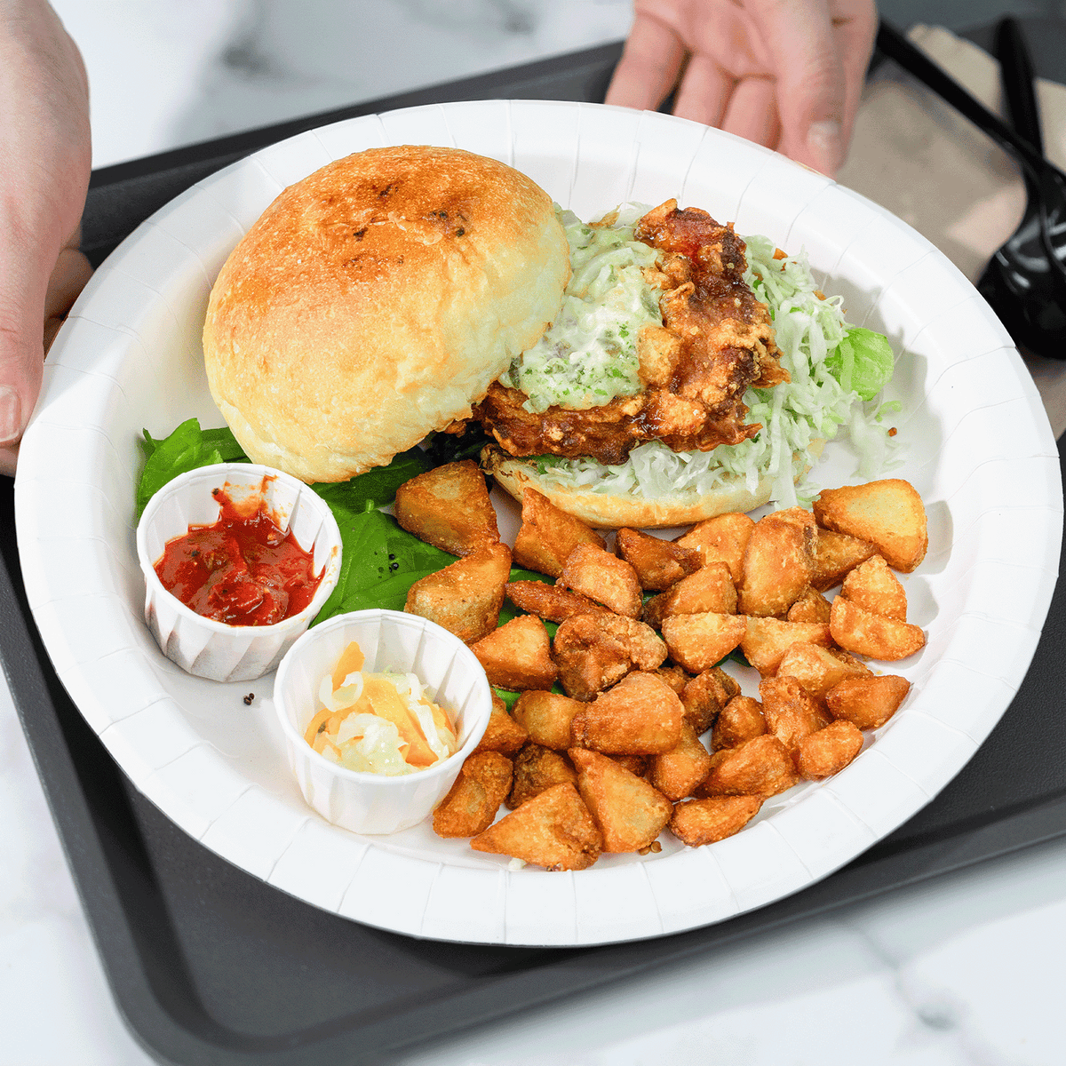 Karat 10" White Paper Plate — 200 pcs