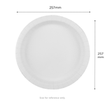 Karat 10" White Paper Plate — 200 pcs — product photo 5