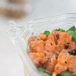 Karat 109 mm PET Flat Lid for 8-32 oz PET Tamper Resistant Square Container, Clear — 400 ct — product photo 3
