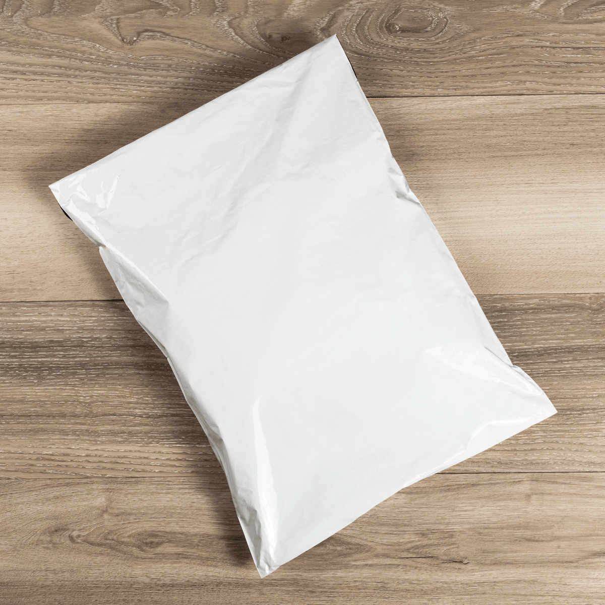 Karat 11''x15'' Poly Mailers with Tamper-Evident Adhesive Closure, White — 500 ct — product photo 3