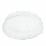 Karat 12.5" x 10" Disposable Dome Lids for Oval Molded Fiber Plates, PET — 200 ct — product photo 2