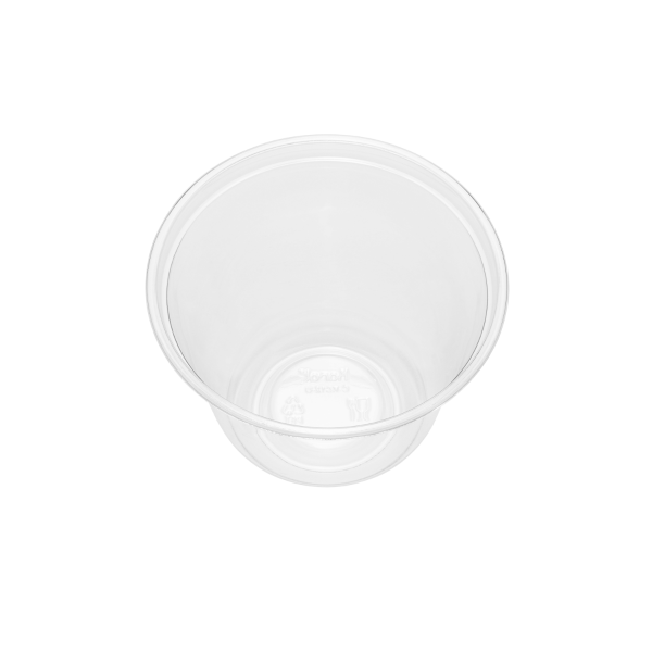 Karat 12 oz Clear Plastic Cold Cups, PET, U-Shape, 98 mm — 1,000 ct — product photo 4