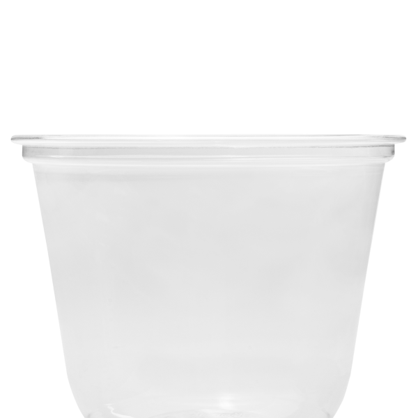 Karat 12 oz Clear Plastic Cold Cups, PET, U-Shape, 98 mm — 1,000 ct — product photo 5