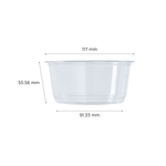 Karat 12 oz Deli Containers, PET, 117 mm — 500 ct — product photo 5