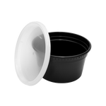 Karat 12 oz Deli Containers with Lids, Injection Molded PP, Black — 240 sets — product photo 5