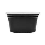 Karat 12 oz Deli Containers with Lids, Injection Molded PP, Black — 240 sets — product photo 10