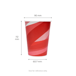 Karat 12 oz Paper Cold Cups, 90 mm, Kold Print — 1,000 ct — product photo 5