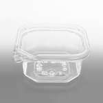 Karat 12 oz PET Tamper Resistant Square Container, Clear — 400 ct — product photo 2