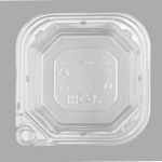 Karat 12 oz PET Tamper Resistant Square Container, Clear — 400 ct — product photo 6