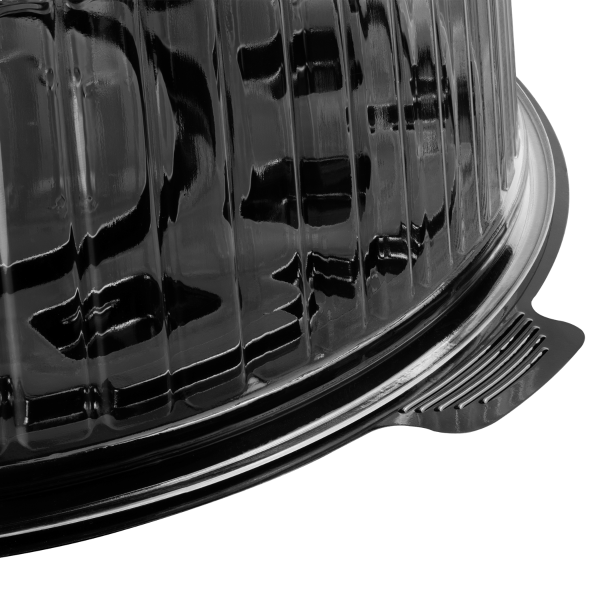 Karat 12" PET Cake Display Containers with Clear Dome Lid — 50 sets — product photo 9