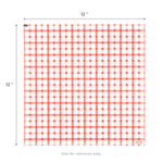 Karat 12" x 12" Grease Resistant Deli Wrap / Paper Liner Sheets, Shepherd's Check Red Pattern — 5,000 sheets — product photo 5