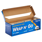 Karat 12" x 2000' WRAP N'GO Foodservice Film with Serrated Cutter — product photo 3