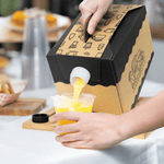 Karat 128 oz Beverage Take-Out Container, Kraft — 25 ct — product photo 4
