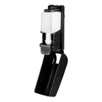 Karat 13.5oz Foaming Hand Soap Refillable Dispenser, Stand/Wall Mount, Black — 1 unit — product photo 6